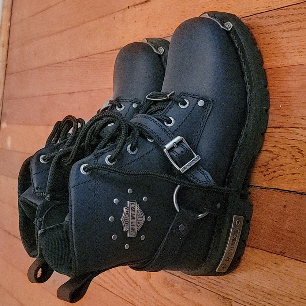 Harley Davidson boots, black, size 7